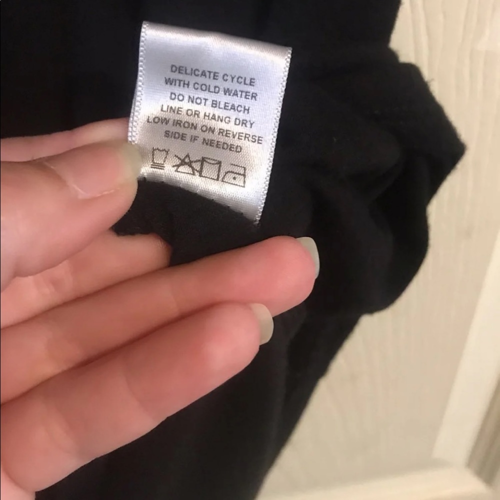 🔥FINAL PRICE🔥 Emma's Closet Black Tunic Tee Sz M - Picture 8 of 8